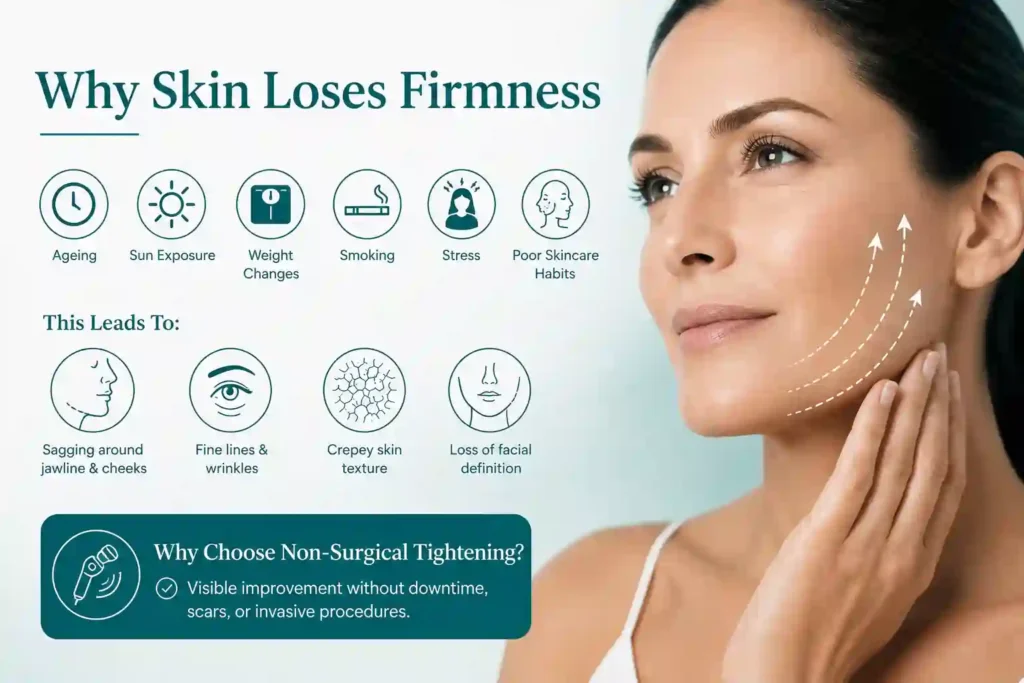What Makes Skin Lose Firmness and Why Do People Seek Non-Surgical Tightening Surrey?